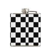 Schachbrett Flachmann (Rückseite)