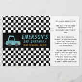 Schachbrett Flag Car Pitstop Candy Bar Wrapper Gef (Vorderseite)