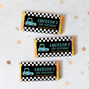 Schachbrett Flag Car Pitstop Candy Bar Wrapper Gef