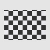 Schachbrett Flag Schachbrett  Seidenpapier (Vorderseite)