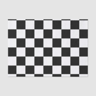 Schachbrett Flag Tissue Paper Seidenpapier