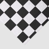 Schachbrett Flag Tissue Paper Seidenpapier (Ausschnitt)