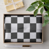 Schachbrett Flag Tissue Paper Seidenpapier (Geschenk)