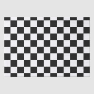 Schachbrett Flag Tissue Paper Seidenpapier