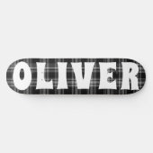 Schachbrett für Schwarzweiß Skateboard (Horizontal)