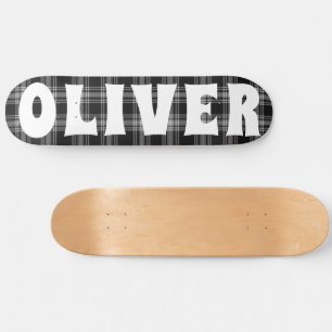 Schachbrett für Schwarzweiß Skateboard