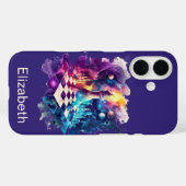 Schachbrett für Wasserfarben Case-Mate iPhone Hülle (Rückseite (Horizontal))