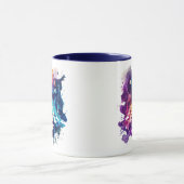 Schachbrett für Wasserfarben Tasse (Zentrum)