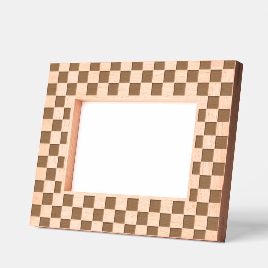 Schachbrett Geätzte Rahmen (Links)