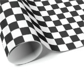Schachbrett Geschenkpapier (Rolleneckpunkt)