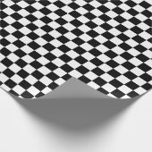 Schachbrett Geschenkpapier (Ecke)