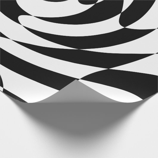 Schachbrett Geschenkpapier (Ecke)