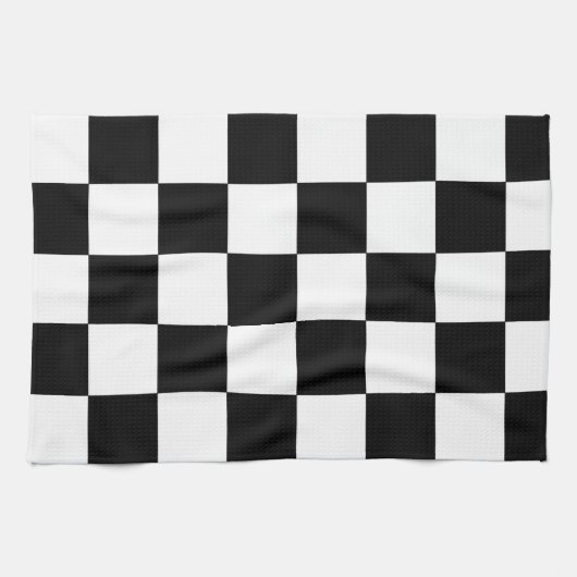 Schachbrett Geschirrtuch (Horizontal)