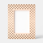 Schachbrett Happy Holidays Geätzte Rahmen (Vorderseite)