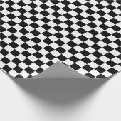 Schachbrett kariert geschenkpapier (Ecke)