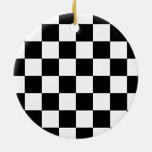 Schachbrett Keramik Ornament (Hinten)