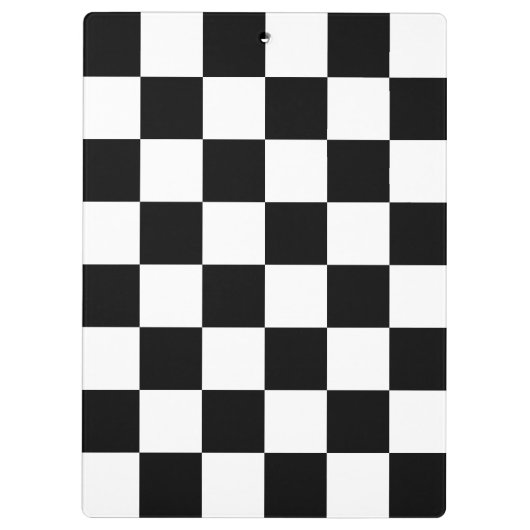 Schachbrett Klemmbrett (Rückseite)