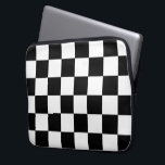 Schachbrett Laptopschutzhülle<br><div class="desc">Schach im Schachbrett</div>