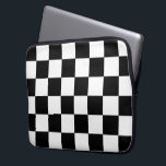 Schachbrett Laptopschutzhülle<br><div class="desc">Schach im Schachbrett</div>