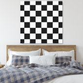 Schachbrett Leinwanddruck (Insitu (Schlafzimmer))