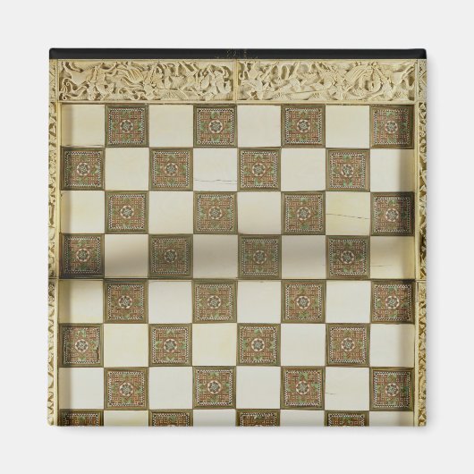 Schachbrett Magnet (Vorne)