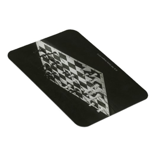 Schachbrett Magnet (Rechte Seite)