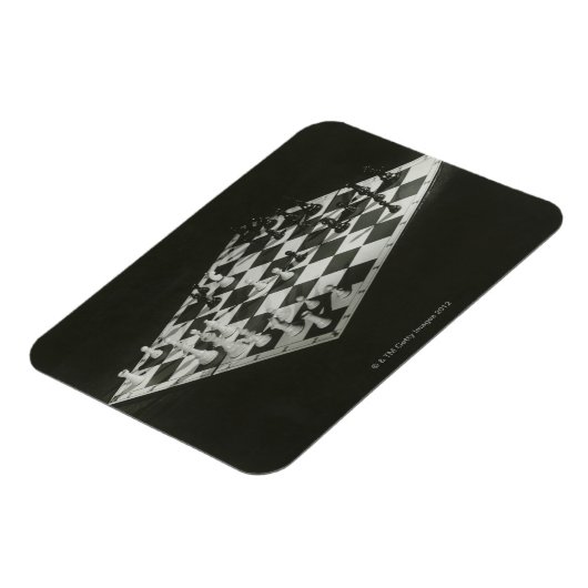 Schachbrett Magnet (Linke Seite)