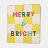 Schachbrett Merry & Bright Weihnachtsornament (Links)