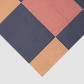 Schachbrett mit farbigen Karos Seidenpapier (Detail)