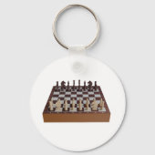 Schachbrett mit Schach Schlüsselanhänger (Rückseite)