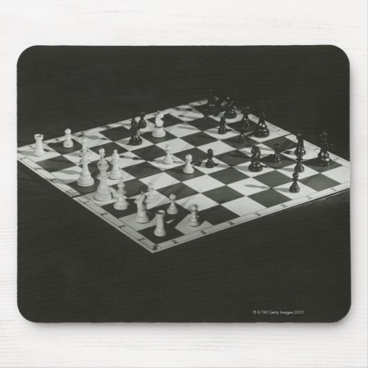 Schachbrett Mousepad (Vorne)