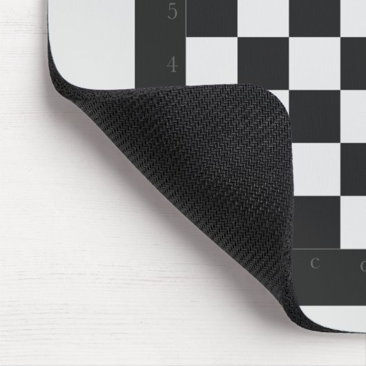 Schachbrett Mousepad (Ecke)