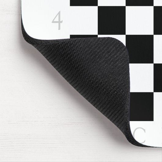 Schachbrett Mousepad (Ecke)
