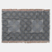 Schachbrett Muster diagonal 2tones.bx4x4 BLK BG Decke (Vorderseite)