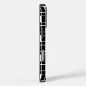 Schachbrett Muster in Schwarz und Weiß Case-Mate iPhone Hülle (Rückseite / Rechts)