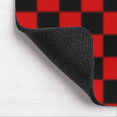 Schachbrett Muster Mouse Pad Mousepad (Ecke)