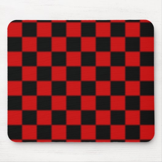 Schachbrett Muster Mouse Pad Mousepad (Vorne)