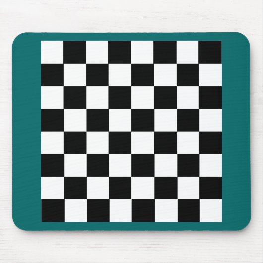 Schachbrett-Muster Mousepad (Vorne)