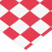 Schachbrett Muster Tischdecke (Schrägansicht)