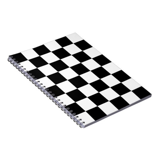 Schachbrett Notizblock (Rechte Seite)