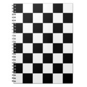 Schachbrett Notizblock (Vorderseite)