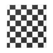 Schachbrett Notizblock (Vorderseite)