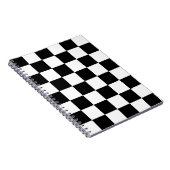 Schachbrett Notizblock (Rechte Seite)