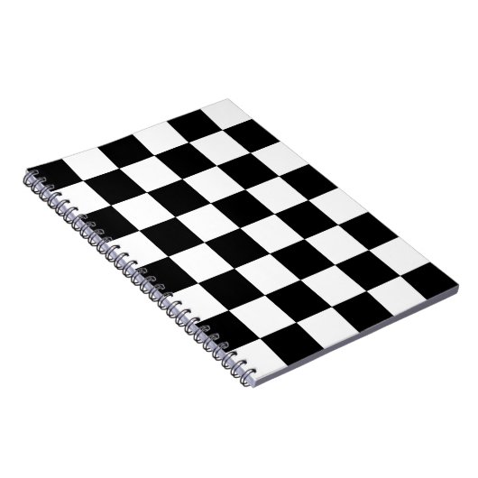 Schachbrett Notizblock (Rechte Seite)