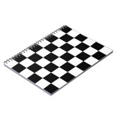 Schachbrett Notizblock (Linke Seite)