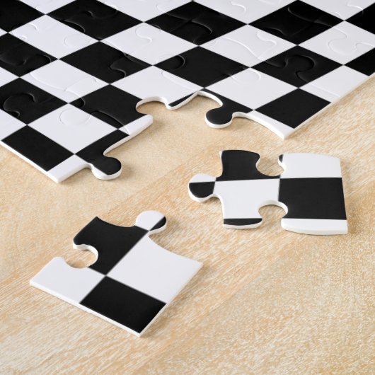 Schachbrett-optische Täuschung Puzzle (Seite)