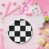 Schachbrett Pappteller (Party)