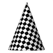 Schachbrett Partyhütchen (Links)