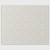 Schachbrett-Patchwork-Muster Geschenkpapier (Flach)