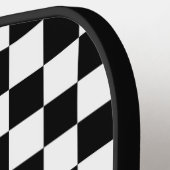 Schachbrett Pickleball Schläger (Linke Seite)